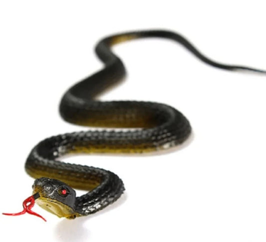 Realistic Fake Rubber Snake Halloween Prank Toy