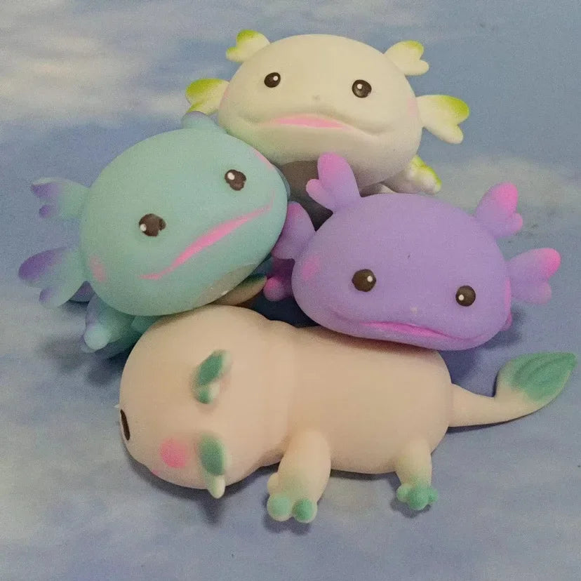 Axolotl Squeeze Ball Antistress Cute Fish Squishy Toy