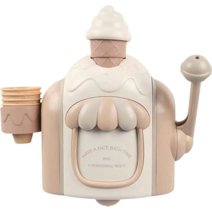 Kids Bath Bubble Foam Machine Toddler Ice Cream Maker