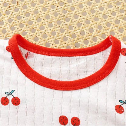 Baby Cotton Long Sleeve Pajamas Set Toddler Autumn