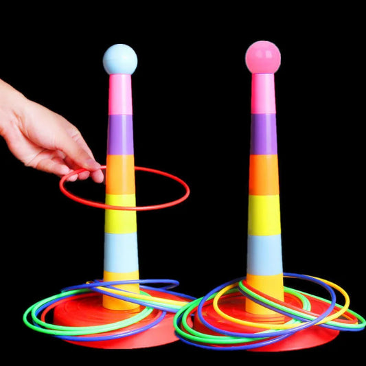 Ring Toss Stacking Cup Game Ferrule Throw Toy Set