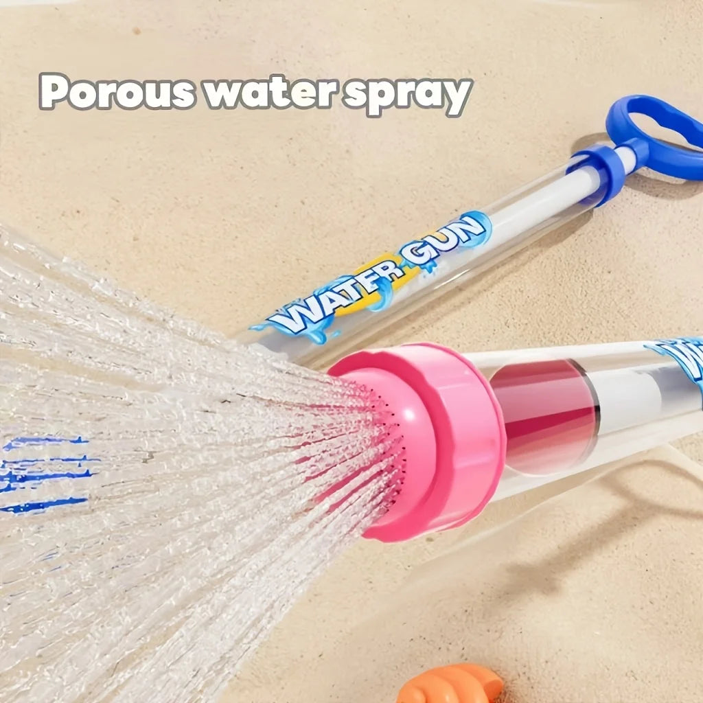Pull Back Water Gun Spray Toy Summer Pool Blaster
