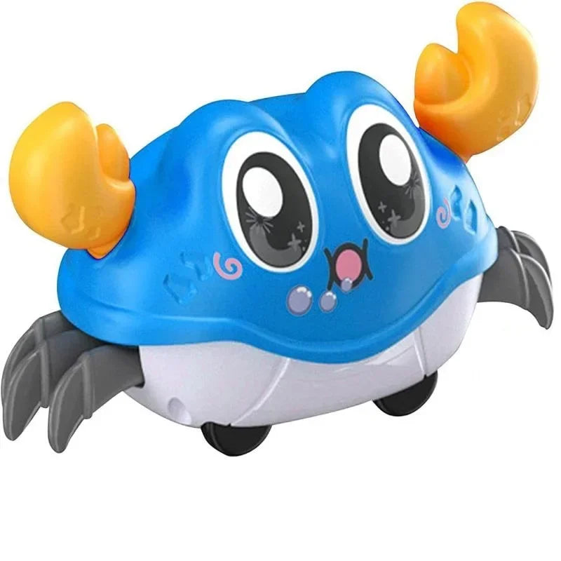 Crawling Crab Baby Sensory Toy Pull Back Walking Crab