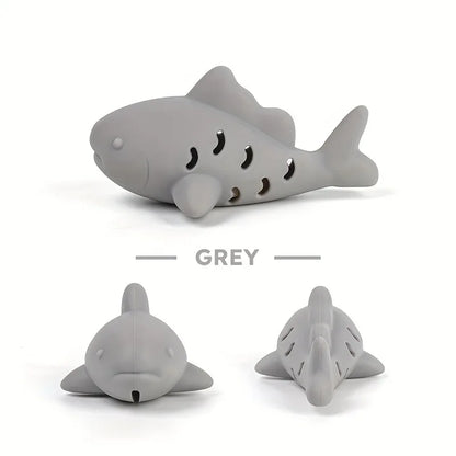 Interactive Silicone Pet Chew Toy Food Hiding Dispenser