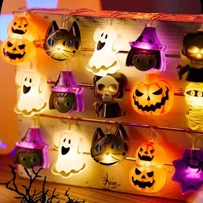 Halloween Battery Light String Autumn Harvest LED Decor