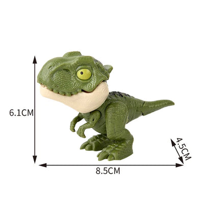Jurassic Finger Dinosaur Triceratops Tyrannosaurus Model