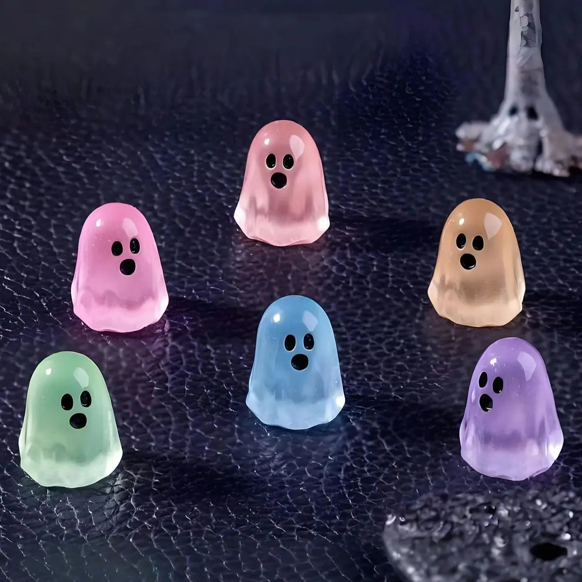 Luminous Ghost Figures Glow In The Dark Miniatures