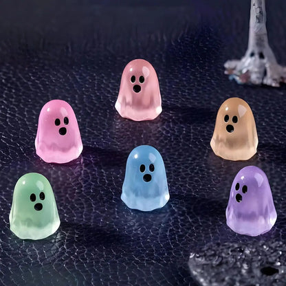 Luminous Ghost Figures Glow In The Dark Miniatures