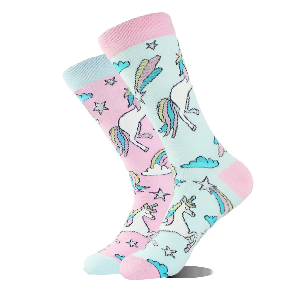 Novelty Dinosaur Crew Skateboard Socks Funny Men