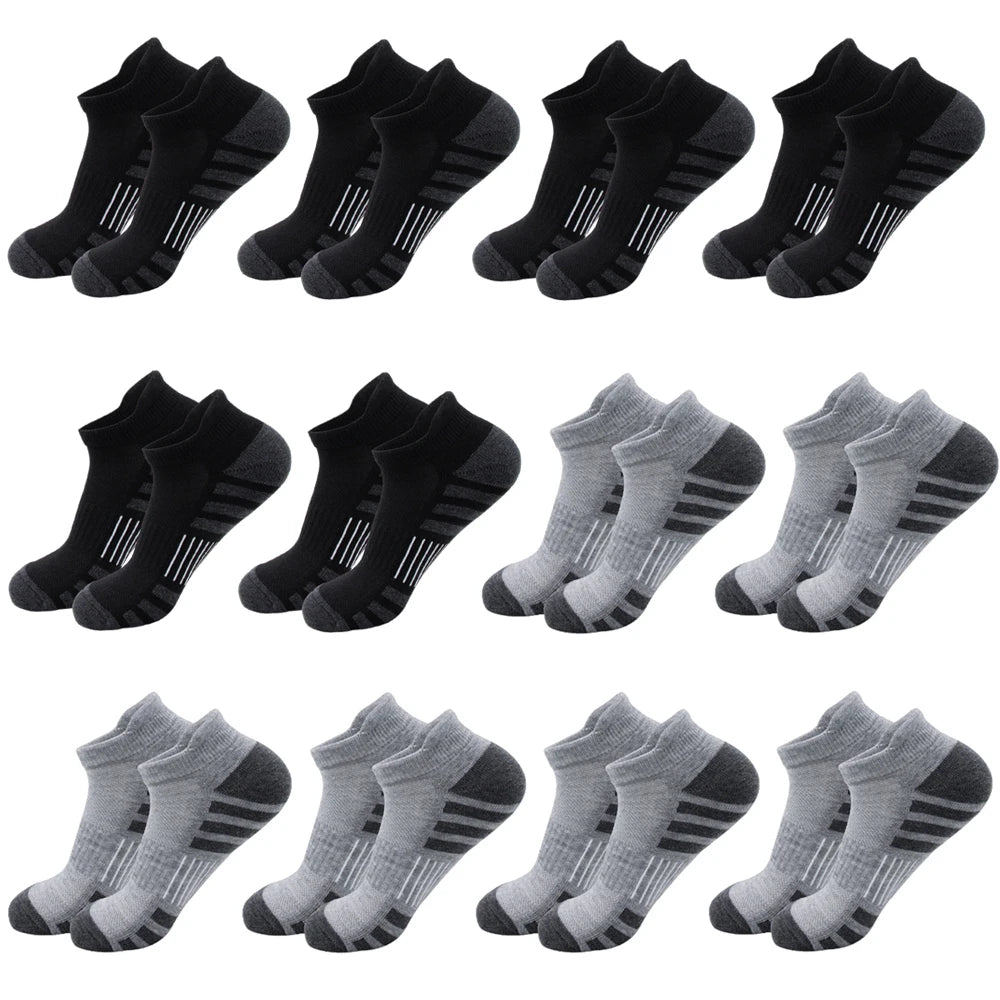 Ankle Athletic Running Socks Cushioned Low Cut Sports