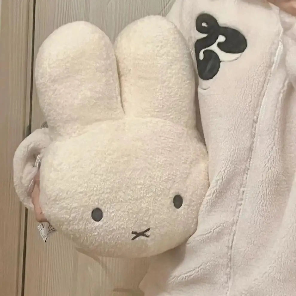 Cute Plush Bunny Bed Pillow Soft Cotton Sofa Cushion