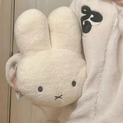 Cute Plush Bunny Bed Pillow Soft Cotton Sofa Cushion