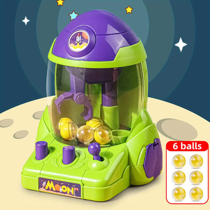 Space Rocket Arcade Claw Game Ball Grabber Machine Toy