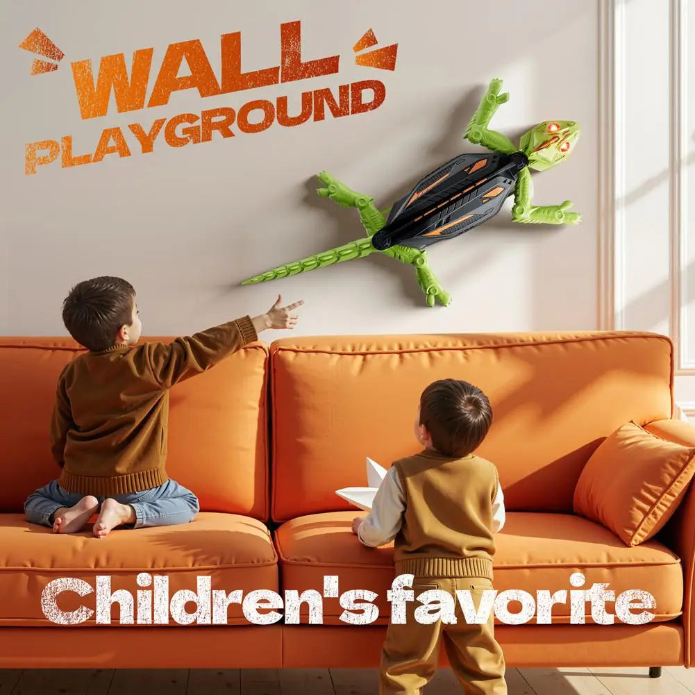 Wall Climbing RC Gecko Toy Remote Control Lizard