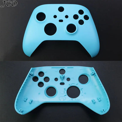 JCD For Xbox Series S Front Shell Replacement Upper Top Housing Shell Faceplate Cover For Xbox Series X Controller