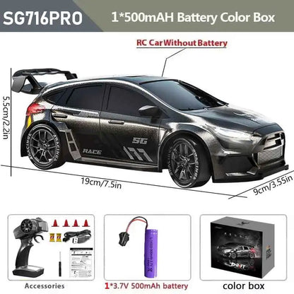 1:24 4WD High Speed RC Drift Car Remote Control Racer
