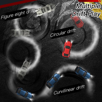 1:64 RC High Speed Drift Car Desktop Mini 4WD Model