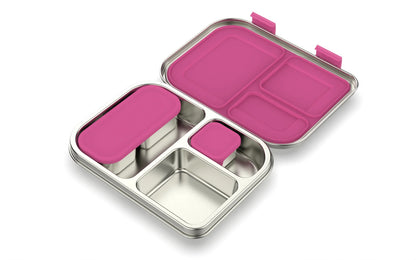 Stainless Steel Leakproof Bento Lunch Box, Sandwich Friendly, Food Safe, Compact, Perfect for Kids Lunch, Adult Lunch