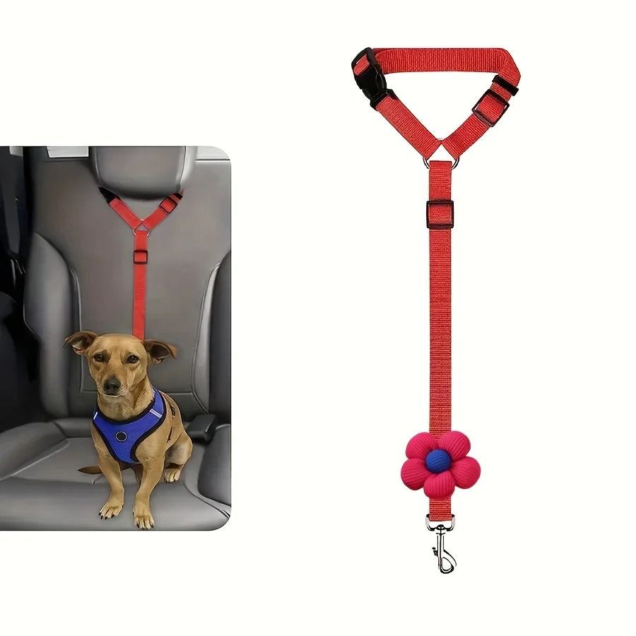 Dog Seat Belt Vehicle Safety Tether Pet Car Leash
