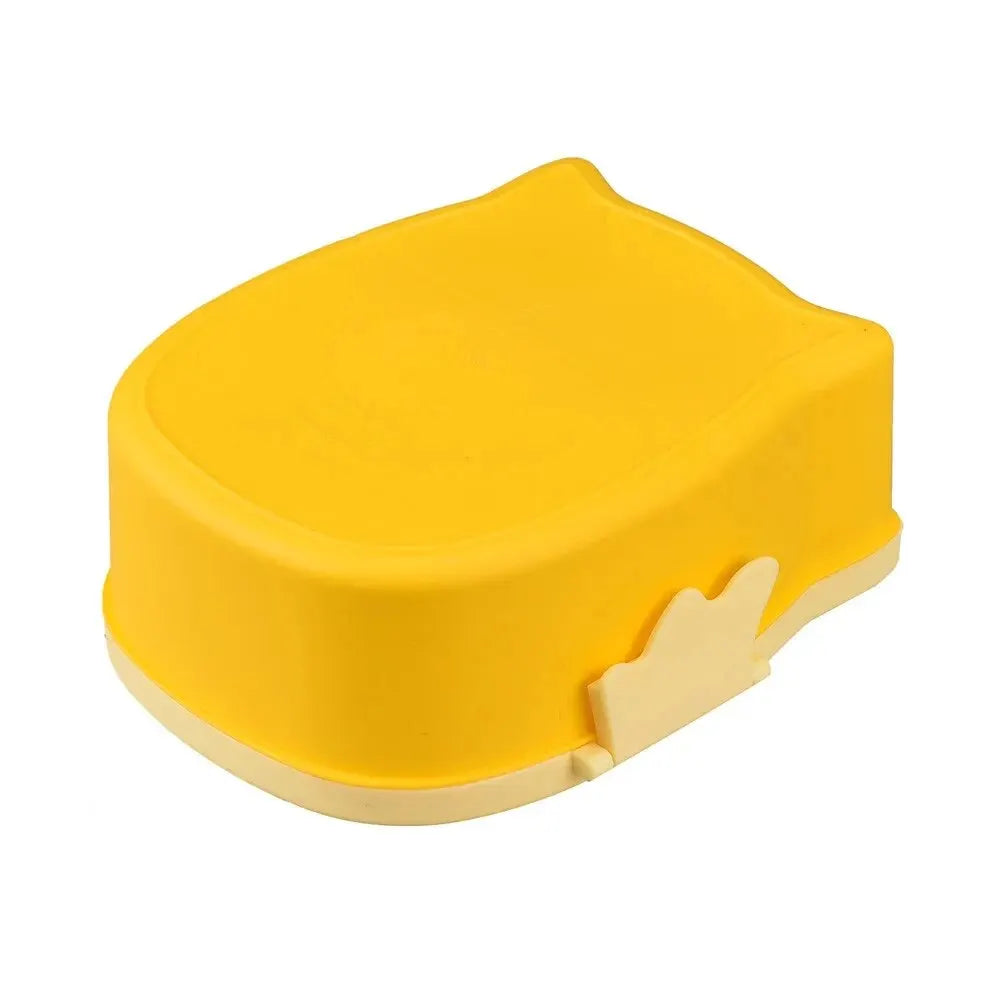 Owl Shaped Kids Bento Lunch Box Compartment School Food Container 1050ml