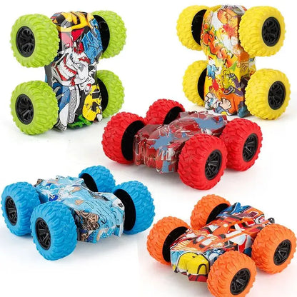 Double Sided Graffiti Inertial Car Anti Collision Stunt Truck