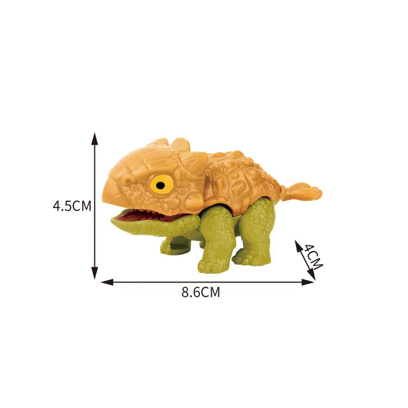 Jurassic Finger Dinosaur Triceratops Tyrannosaurus Model