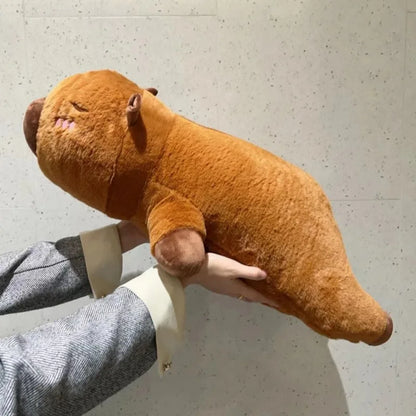 Capybara Plush Pillow Soft Animal Nap Cushion Doll