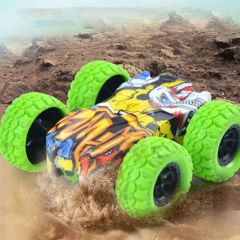 Double Sided Graffiti Inertial Car Anti Collision Stunt Truck