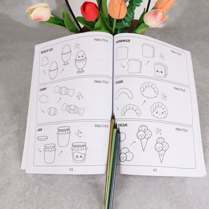 How to Draw Anything Step by Step Cute Animal Drawing Book