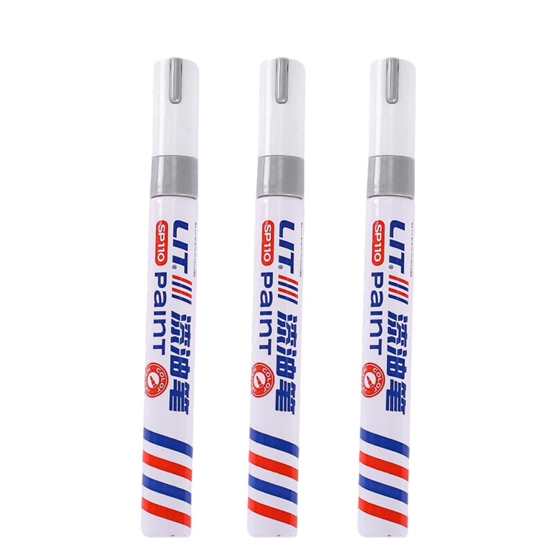 Waterproof Permanent Paint Marker Set 3mm Oil Based Pens