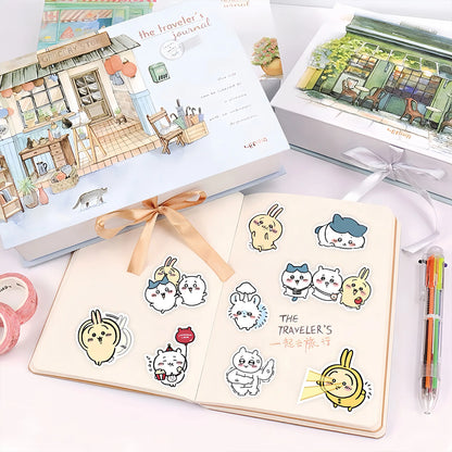 100pcs Kawaii Cartoon Stickers Pack Cute Laptop Decals