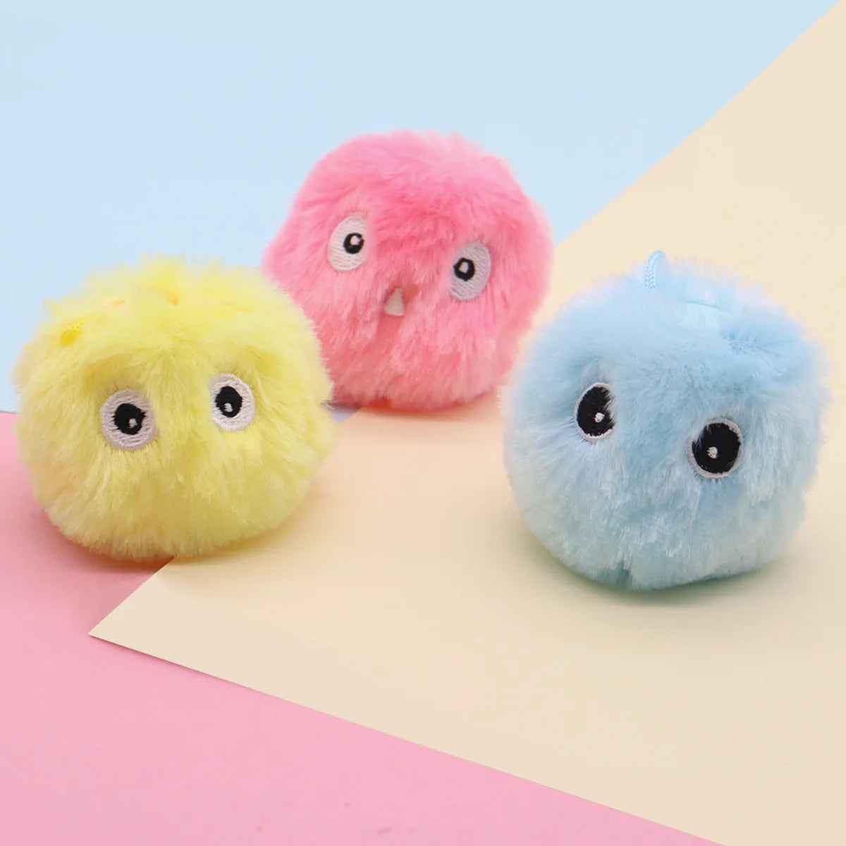 Chirping Sound Cat Toy Ball Interactive Sounding Teaser