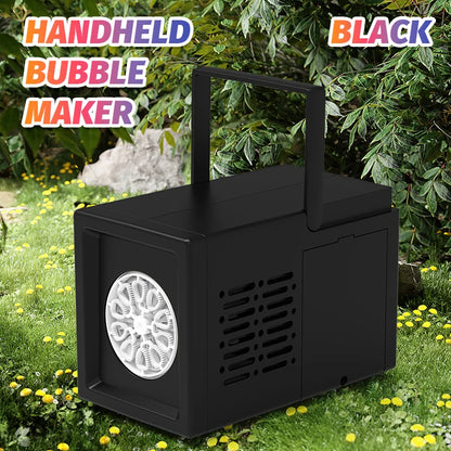 10 Hole Automatic Bubble Gun Electric Handheld Blower