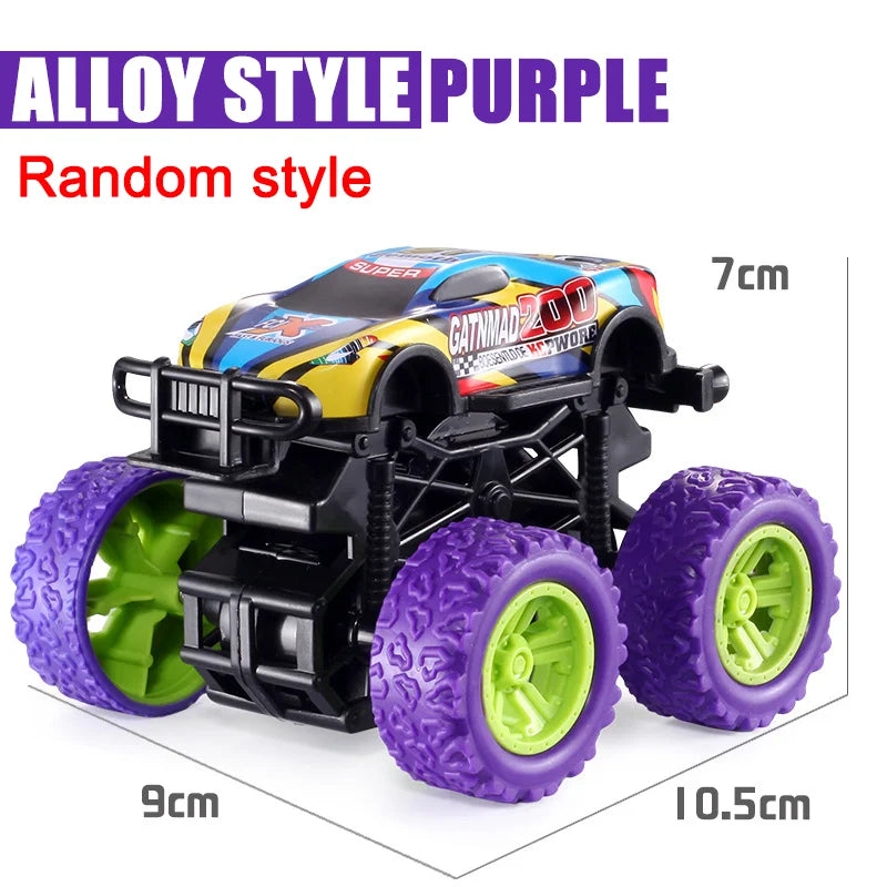 Pull Back Off Road Toy Car 360 Rotation Stunt SUV