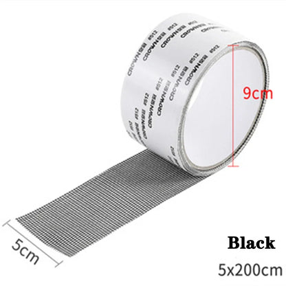 Window Screen Repair Tape Self Adhesive Mesh Patch