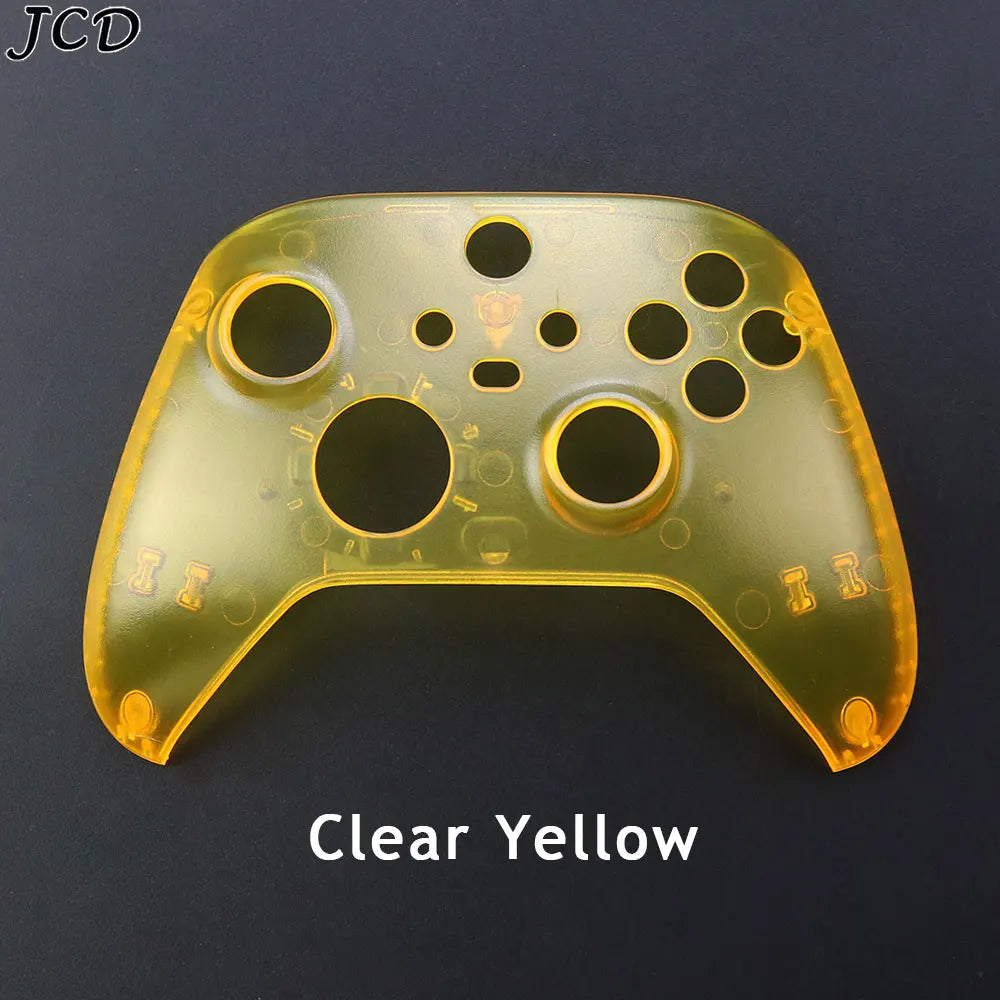 JCD For Xbox Series S Front Shell Replacement Upper Top Housing Shell Faceplate Cover For Xbox Series X Controller