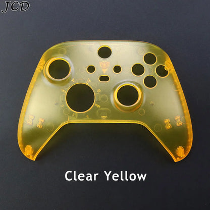 JCD For Xbox Series S Front Shell Replacement Upper Top Housing Shell Faceplate Cover For Xbox Series X Controller