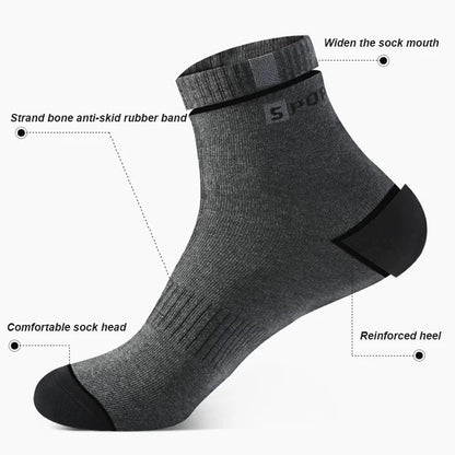Cotton Sport Breathable Soft Socks Men Sneakers