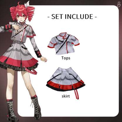 Kasane Teto Cosplay Costume Adult Carnival Uniform Halloween Party Costumes Masquerade Anime Women Game