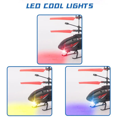 Watch Controlled Induction Aircraft Hand Control RC Helicopter
