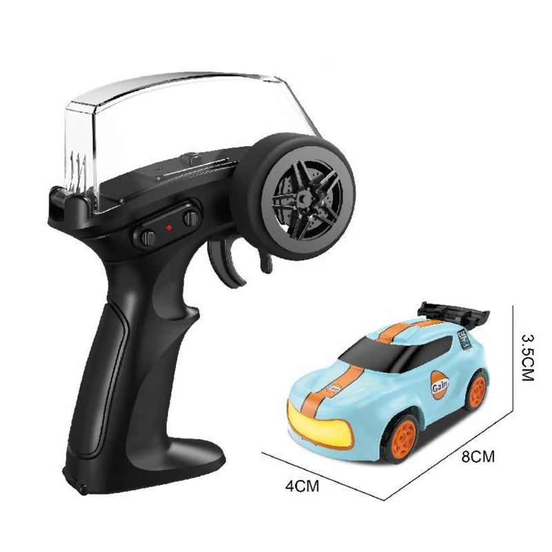 1:64 Desktop RC Drift Car Mini Remote Control Racer