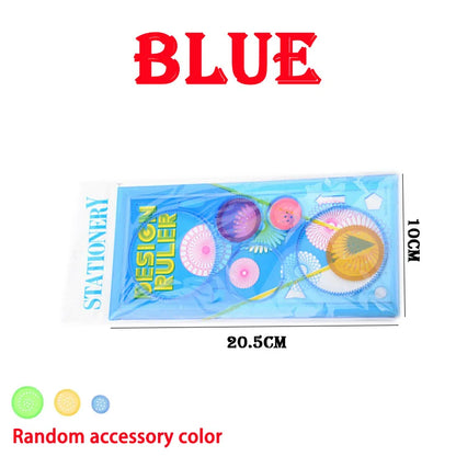Spirograph Drawing Stencils Set Geometric Art Ruler