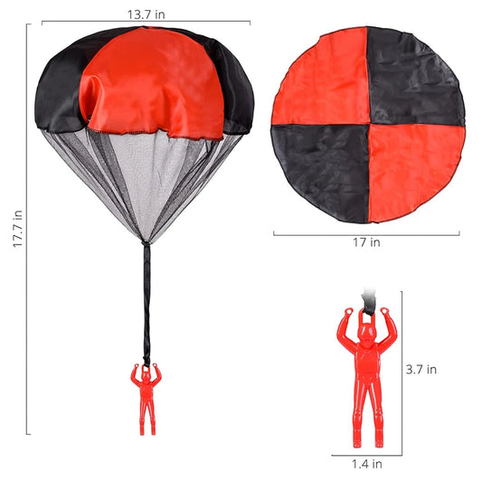 Tangle Free Parachute Toy Outdoor Flying Launch Game