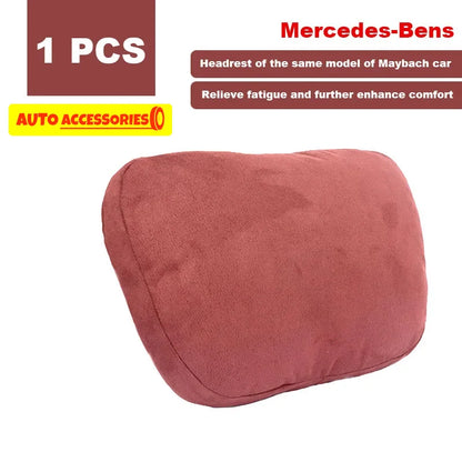 Car Headrest Neck Pillow Soft Driving Seat Cushion