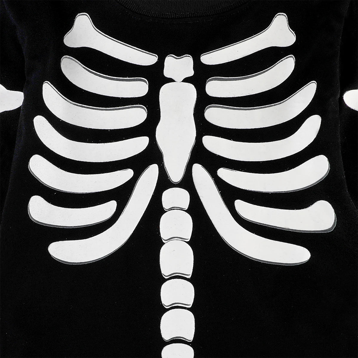 Skeleton Costume for Kids Halloween Skull Glowing Pajamas Toddler Ghost Bone Scary Clothes Child Carnival Dress Up Costume