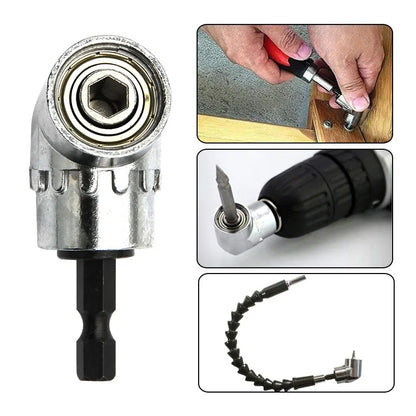 105 Degree Right Angle Drill Adapter Screwdriver Extension Joint