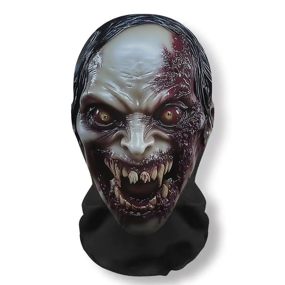 Creative headpiece Halloween carnival funny headgear cosplay costume comical wig mask prank props party decoration