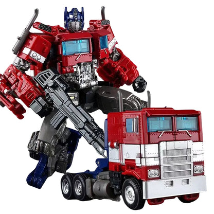 Transformation Toy Robot Figure Movie Classic Autobot Commander Dual Sword Christmas Gift Birthday Toys