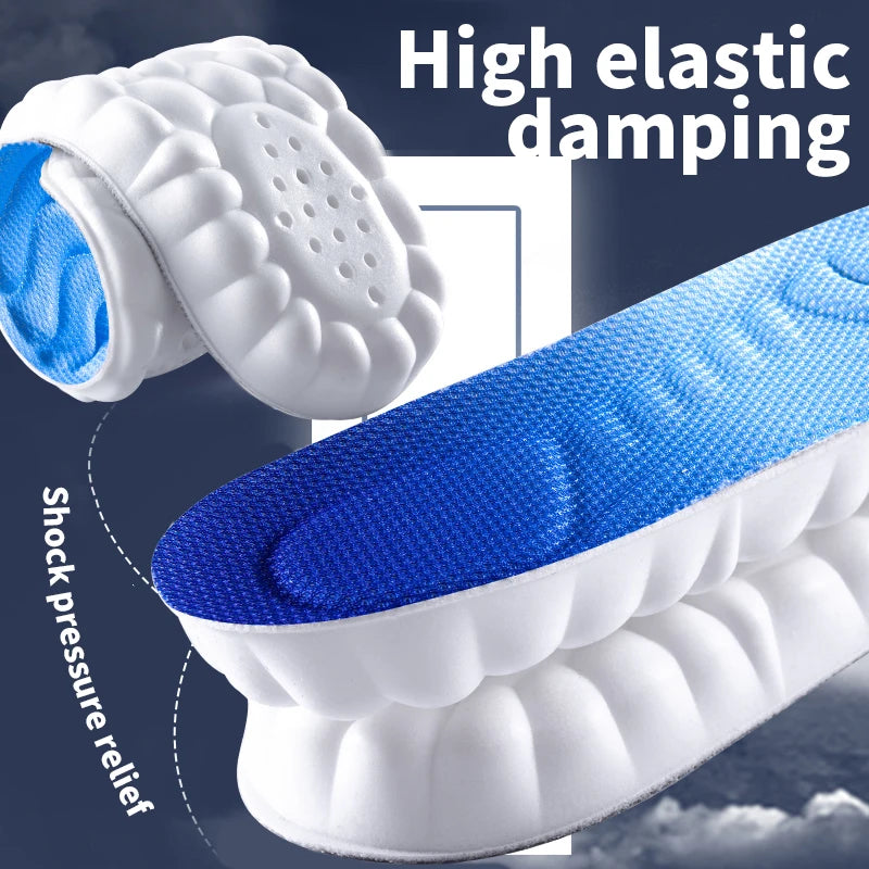 4D Cloud Technology Sports Insoles Orthopedic Arch Cushion