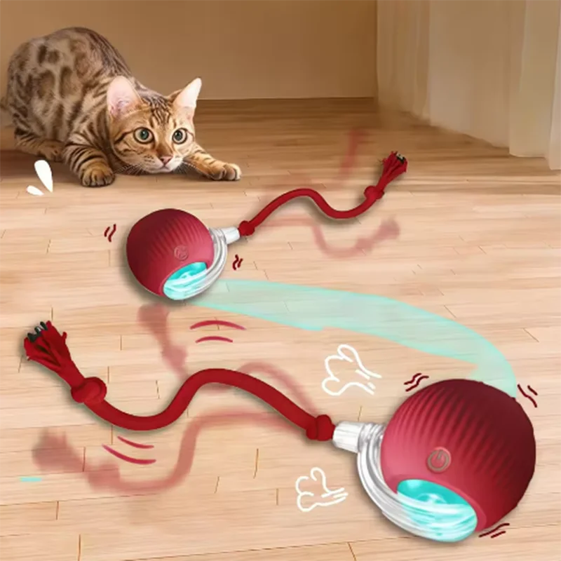 Automatically Teasing Cat Balls Self Exciting Electric